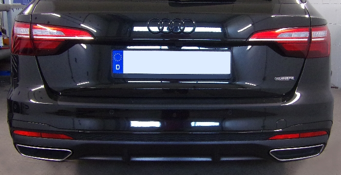 Anhängerkupplung für Audi A4 Avant Quattro, incl. S4, nicht RS 2015- Ausf.: V-abnehmbar