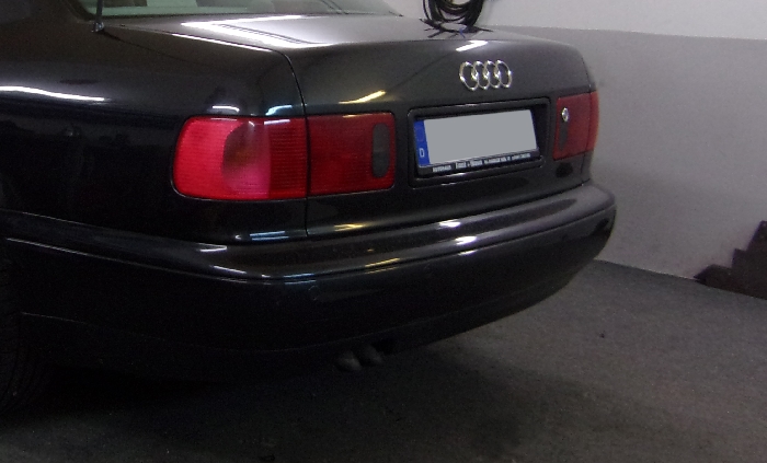 Anhängerkupplung für Audi-A8 D2, 4D, Baujahr 1994-1999 Ausf.: abnehmbar