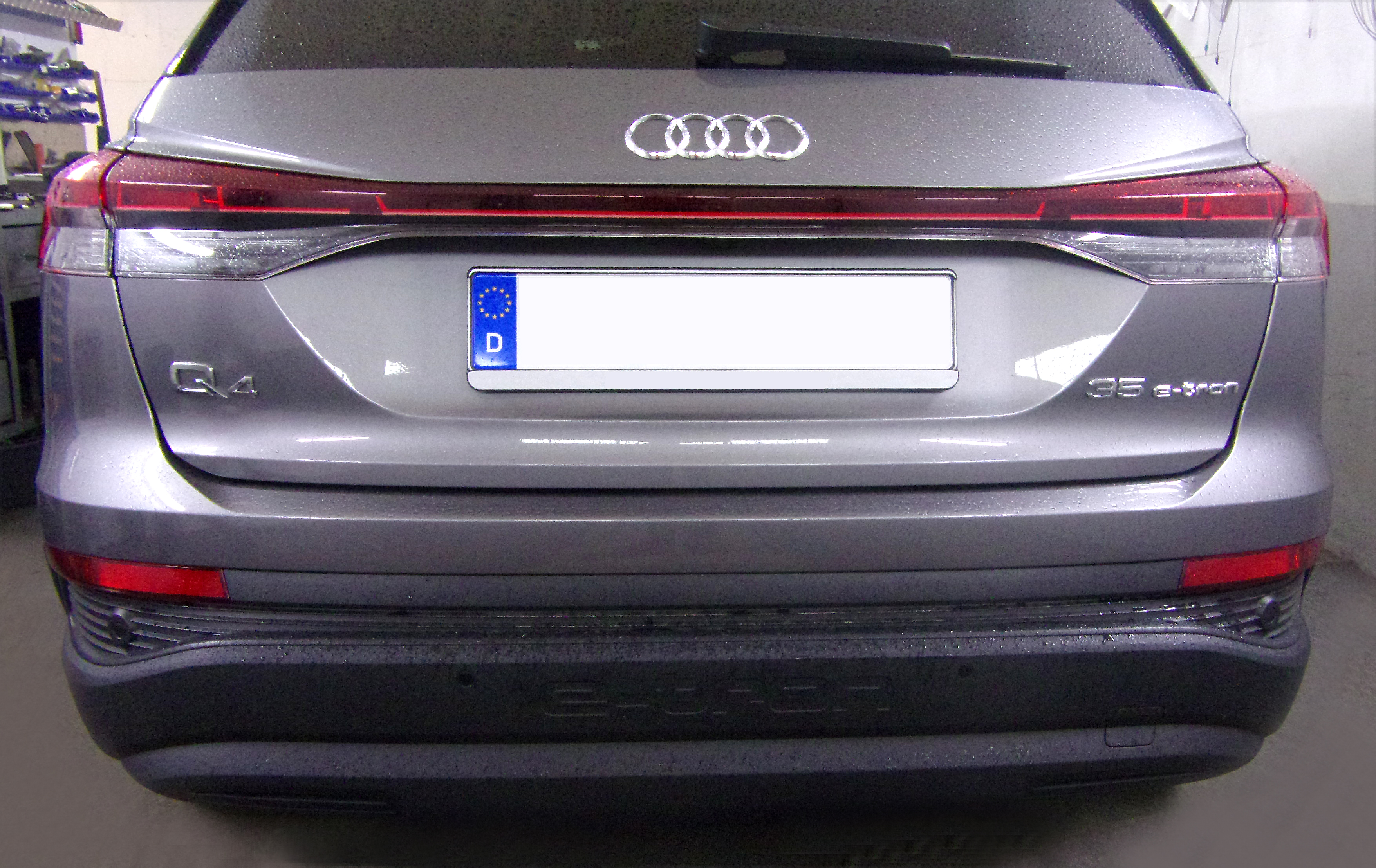 Anhängerkupplung für Audi Q4 E-tron, Fahrzeuge mit Anhängelastfreigabe 2020- - starr