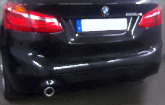 Anhängerkupplung für BMW-2er F45 Active Tourer, spez. 225XE mit M-Paket, nur für Heckträgerbetrieb, Baujahr 2015- Ausf.: V-abnehmbar