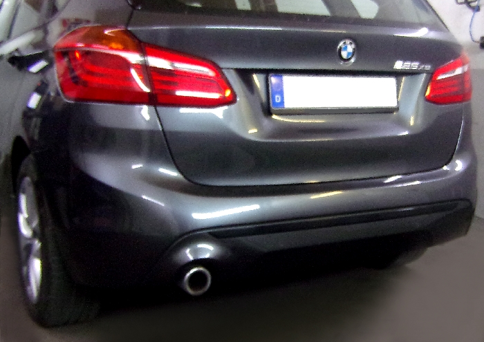 Anhängerkupplung für BMW-2er F45 Active Tourer, spez. 225XE, nur für Heckträgerbetrieb, Baujahr 2015- Ausf.: V-abnehmbar