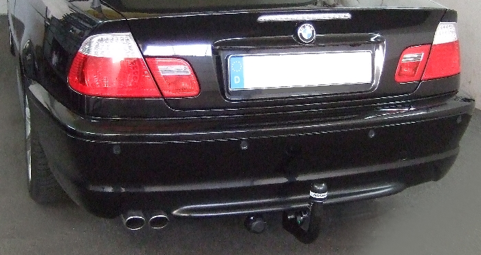 Anhängerkupplung für BMW 3er Cabrio E46, spez. mit M- Paket 2000- - V-abnehmbar