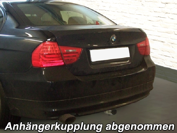 Anhängerkupplung für BMW 3er Limousine E90 2010- - abnehmbar