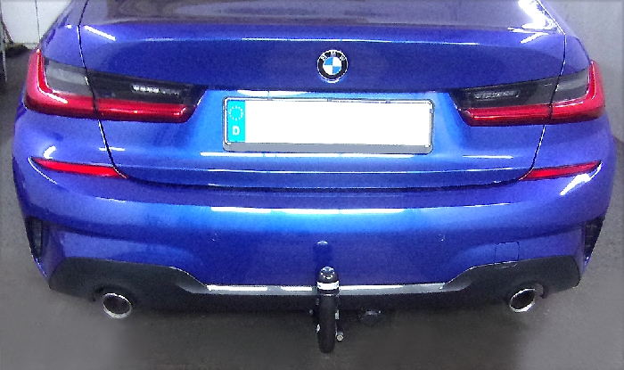 Anhängerkupplung für BMW-3er Limousine G20, spez. M340i/M340d, Baureihe 2019- V-abnehmbar