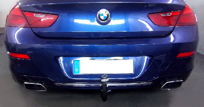 Anhängerkupplung für BMW 6er Cabrio F12 inkl. M- Sportpaket, nur für Fzg. mit Anhängelastfreigabe 2011- - V-abnehmbar