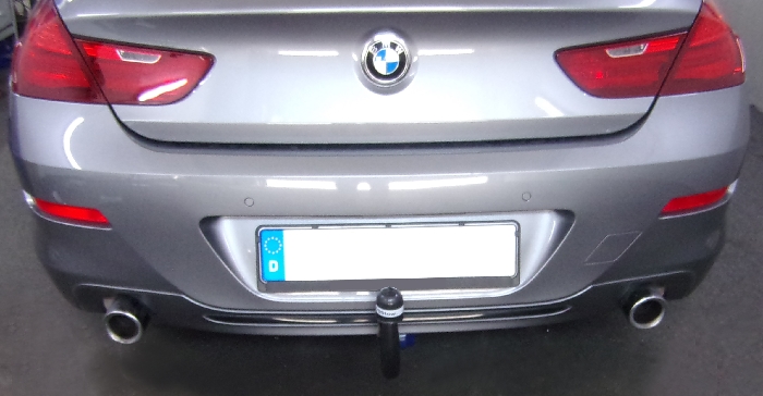 Anhängerkupplung für BMW-6er Gran Coupe F06, nur für Fzg. mit Anhängelastfreigabe, Baureihe 2015- V-abnehmbar