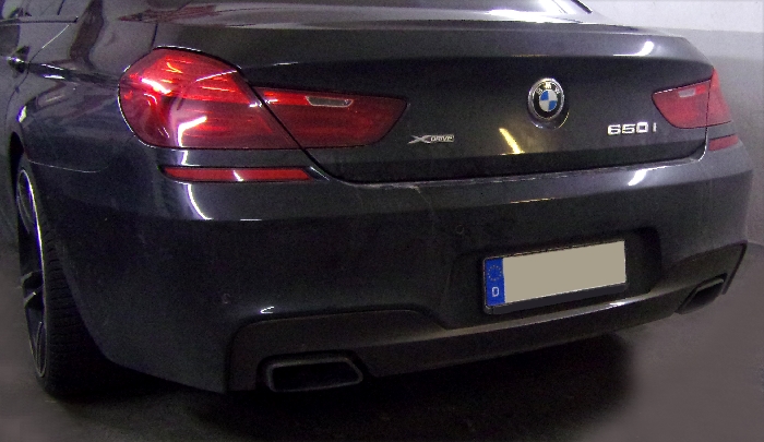 Anhängerkupplung für BMW 6er Gran Coupe F06 m. M- Performance, nur für Fzg. mit Anhängelastfreigabe 2012-2015 - V-abnehmbar
