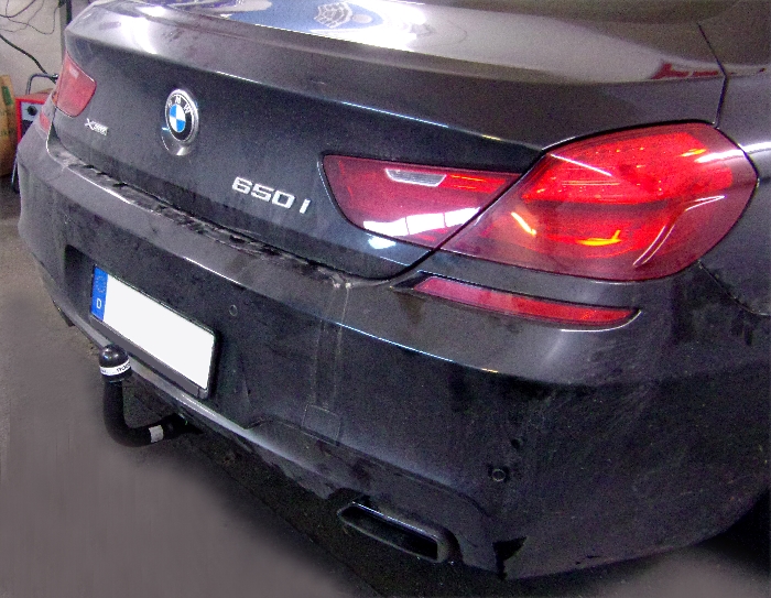 Anhängerkupplung für BMW-6er Gran Coupe F06 m. M- Performance, nur für Fzg. mit Anhängelastfreigabe, Baujahr 2012-2015