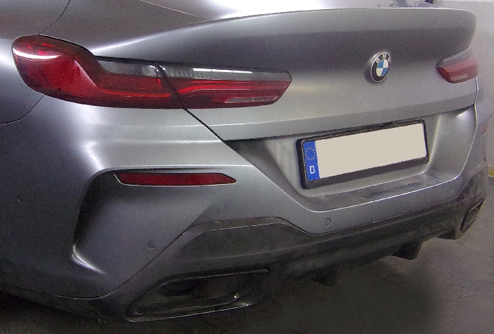 Anhängerkupplung für BMW-8er G16 Gran Coupe, nur für Heckträgerbetrieb, Baujahr 2019- Ausf.: V-abnehmbar