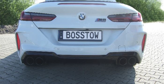 Anhängerkupplung für BMW-M8 F92 Coupe xDrive u. Competition, nur für Heckträgerbetrieb, Baureihe 2019- V-abnehmbar