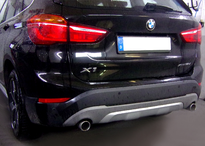 Anhängerkupplung für BMW-X1 F48 Geländekombi, Baujahr 2015- Ausf.: V-abnehmbar