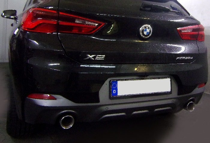 Anhängerkupplung für BMW-X2 F39, Baujahr 2018- Ausf.: V-abnehmbar