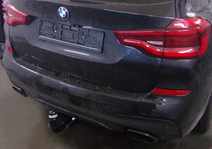 Anhängerkupplung für BMW-X3 G01 Geländekombi, spez. M40i/M40d, Baureihe 2017- V-abnehmbar