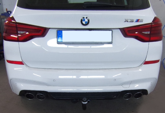 Anhängerkupplung für BMW-X3 G01 Geländekombi, spez. M Competition F97, Baureihe 2019- V-abnehmbar