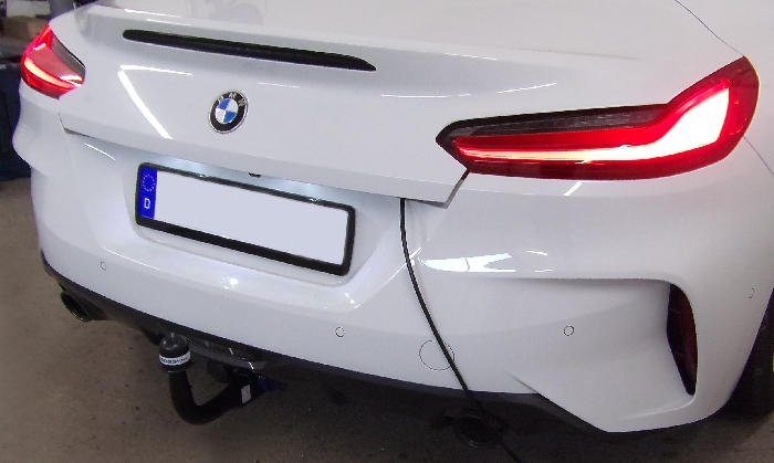 Anhängerkupplung für BMW Z4 G29 Roadster, inkl. Sport-line, inkl. M-Sport, nur für Heckträgerbetrieb, Montage nur bei uns im Haus 2018- Ausf.: V-abnehmbar
