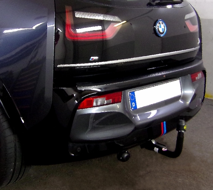 Anhängerkupplung für BMW i3S I01 (inkl. REX), nur für Heckträgerbetrieb, Montage nur bei uns im Haus 2017- - V-abnehmbar