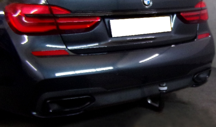 Anhängerkupplung für BMW 7er Limousine Hybrid G11, G12, nur für Heckträgerbetrieb 2015-2018 - V-abnehmbar