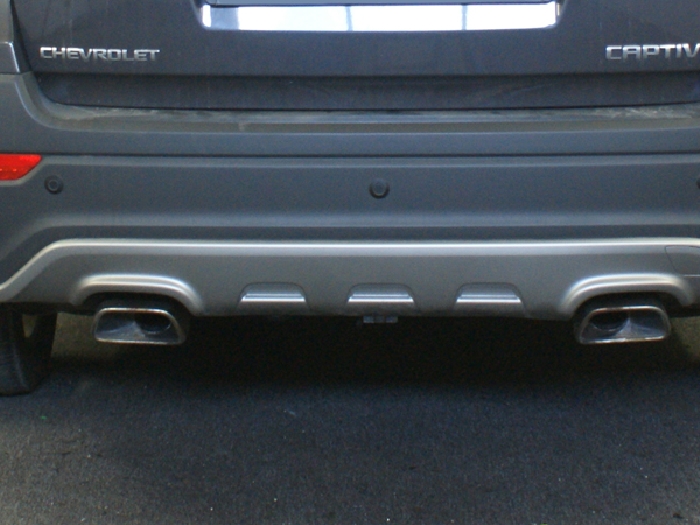 Anhängerkupplung für Chevrolet-Captiva Fzg. mit Elektrosatz Vorbereitung, Baujahr 2013- Ausf.: V-abnehmbar