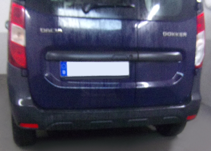 Anhängerkupplung für Dacia Dokker nicht LPG Gasfahrzeuge 2012-2017 - starr
