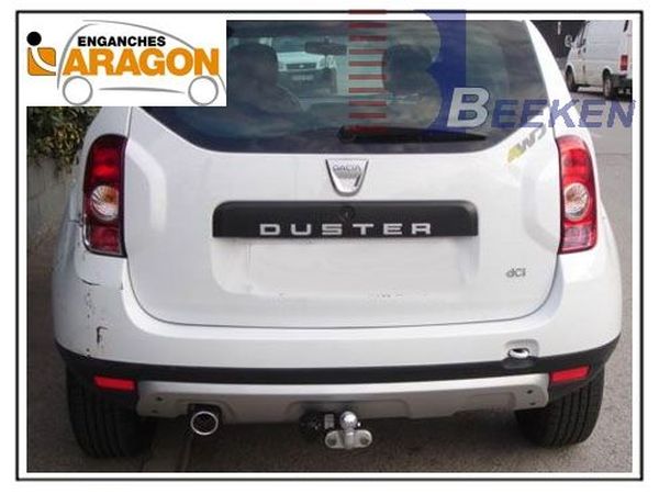Anhängerkupplung für Dacia Duster SUV 2WD und 4WD 2010-2012 - starr