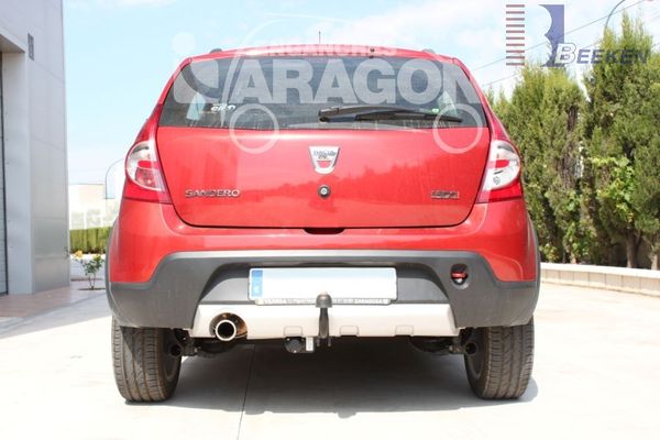 Anhängerkupplung für Dacia Sandero Stepway, nicht LPG 2013-2016 - starr