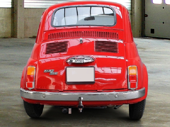 Anhängerkupplung für Fiat-500 Fließheck Nuova, luftgekühlt, Baujahr 1957-1975