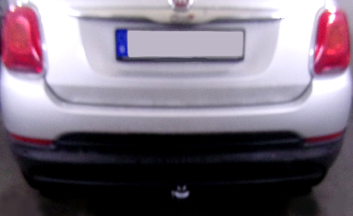 Anhängerkupplung für Fiat-500X Typ 334, Off Road look, City look, Baureihe 2014-2020 starr