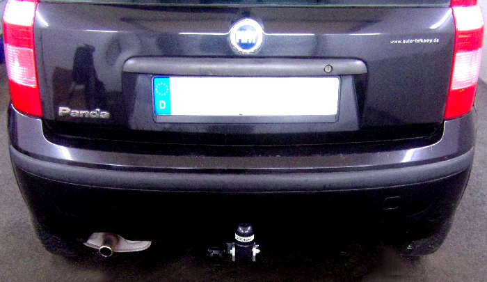 Anhängerkupplung für Fiat-Panda nicht 4x4, nicht Gasantrieb, Baujahr 2003-2011