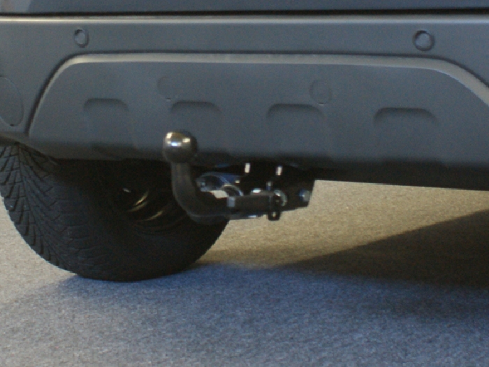 Anhängerkupplung für Ford EcoSport JK8, ohne Reserverad an Heckklappe (nur Fzg. m. AHK-Freigabe) 2013-2017 - abnehmbar