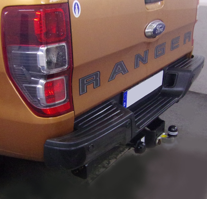 Anhängerkupplung für Ford-Ranger 4x2 WD m. Trittbrett, Baujahr 2012-2016