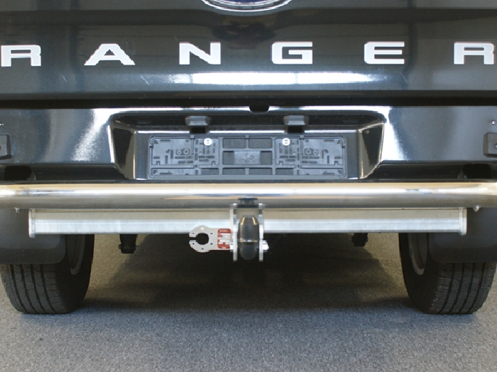 Anhängerkupplung für Mazda BT-50 2WD m. Rohrstoßfänger 2012- - starr