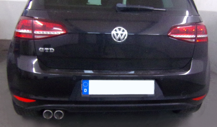 Anhängerkupplung für VW Golf VII Sportsvan 2013-2018 - V-abnehmbar