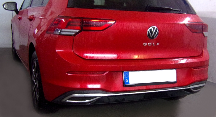 Anhängerkupplung für VW Golf VIII Limousine 2019- - V-abnehmbar