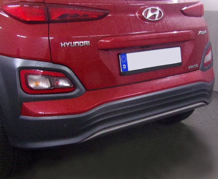 Anhängerkupplung für Hyundai-Kona Elektro, nur für Heckträgerbetrieb, Baujahr 2018-2023 Ausf.: V-abnehmbar