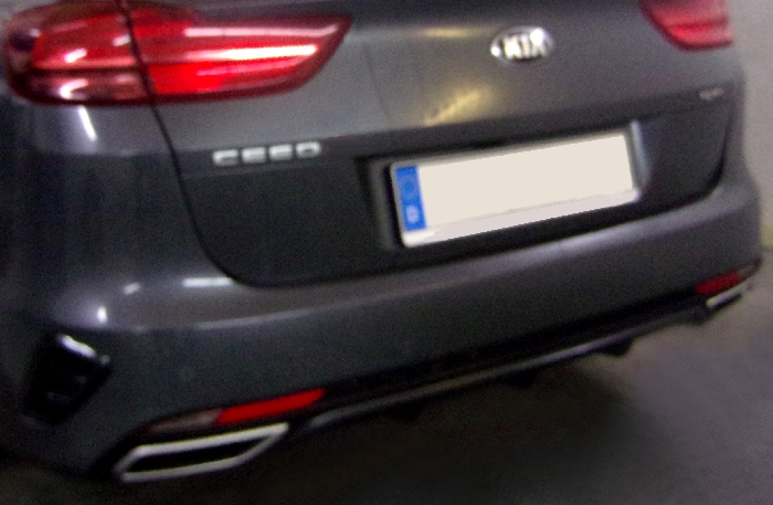 Anhängerkupplung für Kia Cee`d Sportswagon, mit Elektrosatzvorbereitung, spez. GT-Line, Hybrid 2018-2021 - V-abnehmbar