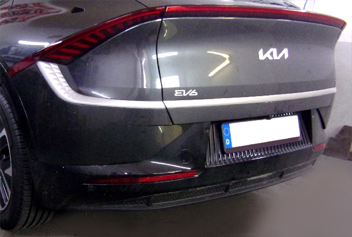 Anhängerkupplung für Kia-EV6 mit Elektrosatzvorbereitung, Baujahr 2021-