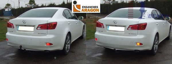 Anhängerkupplung für Lexus IS 220d 2005-2013 - V-abnehmbar