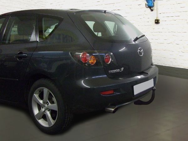 Anhängerkupplung für Mazda 3 Fließheck Sport, nicht für MPS 2003-2009 - V-abnehmbar
