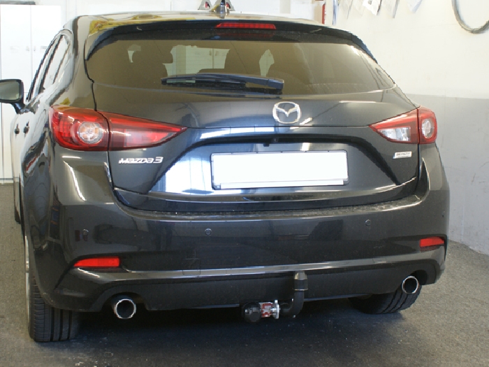 Anhängerkupplung für Mazda 3 Fließheck 2013-2019 - starr