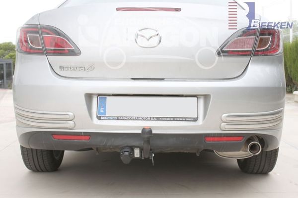 Anhängerkupplung für Mazda 6 Limousine 2008-2012 - starr