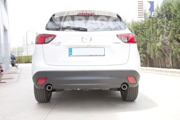 Anhängerkupplung für Mazda-CX-5 ohne Adblue, Baujahr 2017-2021 Ausf.: V-abnehmbar