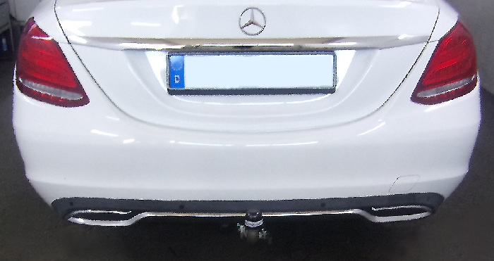 Anhängerkupplung für Mercedes C-Klasse Lim. W205 2014-2018 - abnehmbar
