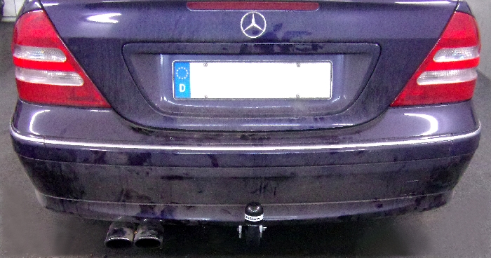 Anhängerkupplung für Mercedes C-Klasse Lim. W203 2000-2005 - starr