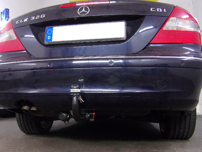 Anhängerkupplung für Mercedes CLK Coupé C209 2002- - V-abnehmbar