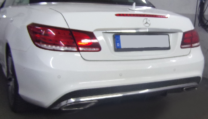 Anhängerkupplung für Mercedes-E-Klasse Coupe, Cabrio, C207, A207, spez. AMG- Sportpaket, Baujahr 2009-