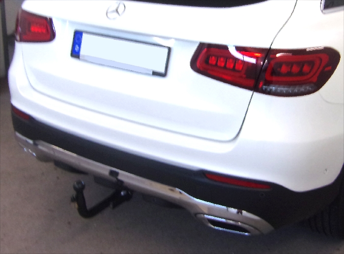 Anhängerkupplung für Mercedes GLA H247, mit Elektrosatzvorbereitung 2020- - V-abnehmbar