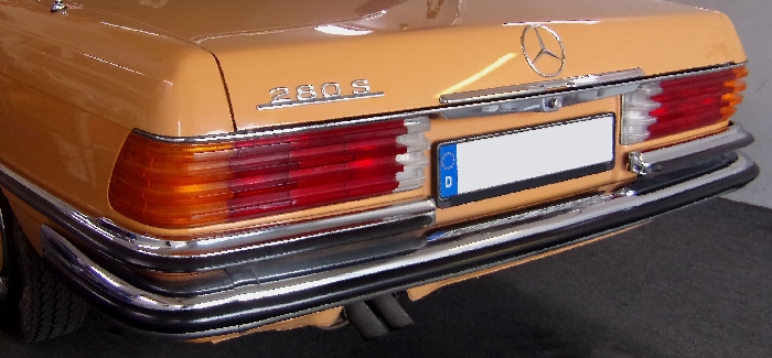 Anhängerkupplung für Mercedes-S-Klasse W116, 280/ 350/ 450, S, SE , SEL, SEC, Baujahr 1972-1980