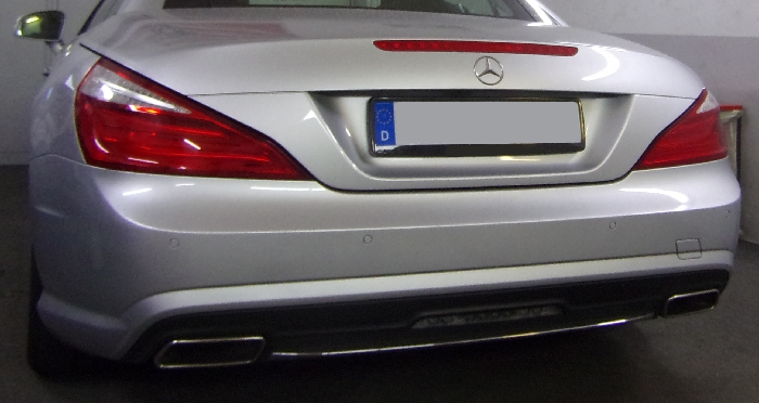 Anhängerkupplung für Mercedes-AMG AMG SL 63 R 231 Ausführung SL 63, nur für Heckträgerbetrieb, Montage nur bei uns im Haus 2012- Ausf.: V-abnehmbar