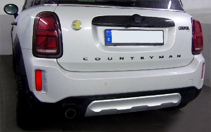 Anhängerkupplung für MINI-Countryman SE F60 Countryman ALL 4, auch mit Fußsensor, nur für Heckträgerbetrieb, Baujahr 2020- Ausf.: V-abnehmbar