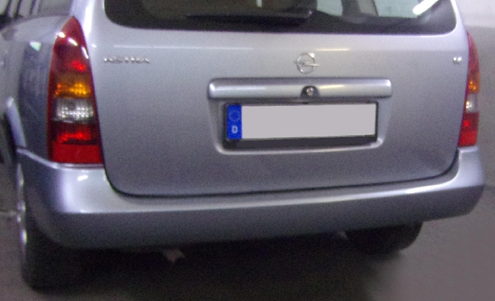 Anhängerkupplung für Opel-Astra G, Kombi, nicht CNG, Baujahr 2000-2004